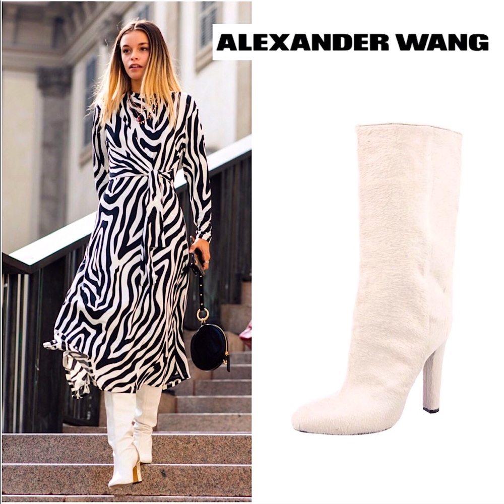 ALEXANDER WANG Ponytail Boots Sz IT 37 | US 7